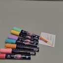 Chalk Markers - Pastel Colors, Water-Based Non-Toxic Liquid Chalk Markers Erasable - with Bullet/Chisel Reversible Tips, Drawing Chalk Pen for Blackboard, Chalkboard, Board, Glass, Window, Cars