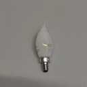GE Relax LED Light Bulbs 60W, Soft White Candle Lights, Frosted Decorative Light Bulbs, Medium Base (8 Pack)