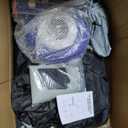 Large Black Inflatable Nightclub 20X16.5X12Ft Disco Cube Gazebo Event House with Logo Area Portable Inflatable Party Tent for Birthday, School Events, Backyard Party, Rental Business