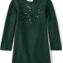 The Children's Place Baby and Toddler Girls' Long Sleeve Sweater Dress (3T)