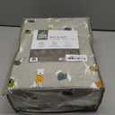 True North by Sleep Philosophy Cozy Flannel Warm 100% Cotton Sheet - Novelty Print Animals Stars Cute Ultra Soft Cold Weather Bedding Set, Full, Grey Dogs 4 Piece