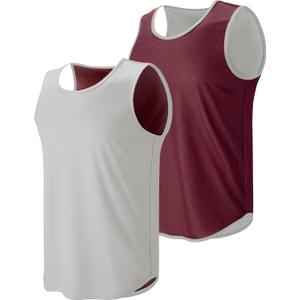 Liberty Pro Men's Reversible Basketball Jersey Workout Tank Top