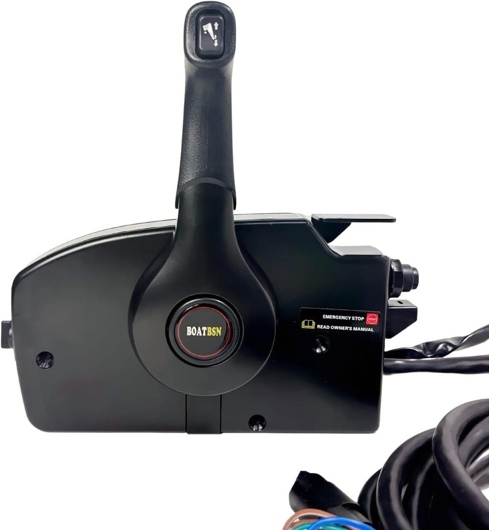 881170A15 For Side Mounted Control Box of Mercury Outboard Engine 8 PIN with Trim Switch Pull to Open