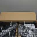 Ulif E4 Clothes Rack, Heavy-Duty Garment Rack, Metal Freestanding Clothing Organization Storage System Can Be L-Shaped with Shelves and Hangers, Max Load 962lbs, 71.6" W x 14.5" D x 79.3" H, Black