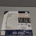 FloorPops Cream Sullivan Peel & Stick Floor Tiles, FP4279
