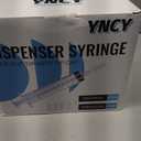 100 Pack 10ml Syringes with Cap, Luer Slip Tip, 10cc syringe Whole Pack Bulk Sterile Sealed, No Needle