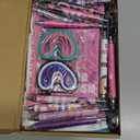 Yeaqee 48 Pcs Down Syndrome Awareness Gifts Bulk Include Makeup Bags Bracelet Notebooks Pens for Party Favor Office Community Gift Supplies