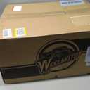 WEELMOTO Headlight Compatible with 2009-2012 Dodge Ram 1500/2010-2012 Dodge Ram 2500 3500 (Does NOT fit Quad Beam Headlight Models) Replacement Chrome Housing Amber Reflector