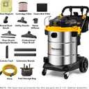 Vacmaster Professional Beast Series 14-Gallon* 6.5 Peak HP Wet/Dry Vacuum - VJE1412SW 0203