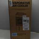 Swamp Cooler, 3-IN-1 Evaporative Air Cooler with Display & Remote, Windowless Portable Air Conditioners with Ice Cooling, 12H Timer, 6 Speeds, 60 Oscillation, Air Cooler Fan for Home Office