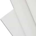 PVC Faux Leather Fabric 5 Yard (CFE10-54X180)| White Synthetic Vinyl Faux Leather Sheets by The Yard for DIY Crafts, Upholstery | Waterproof & Easy to Clean - 54" X 180