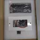 Pyle Wireless BT Receiver Wall Mount - 100W In-Wall Audio Control Receiver w/ Built-in Amplifier, USB/Microphone/Aux (3.5mm) Inputs, Speaker Terminal Block, Connect 2 Speakers, White - PWA15BT