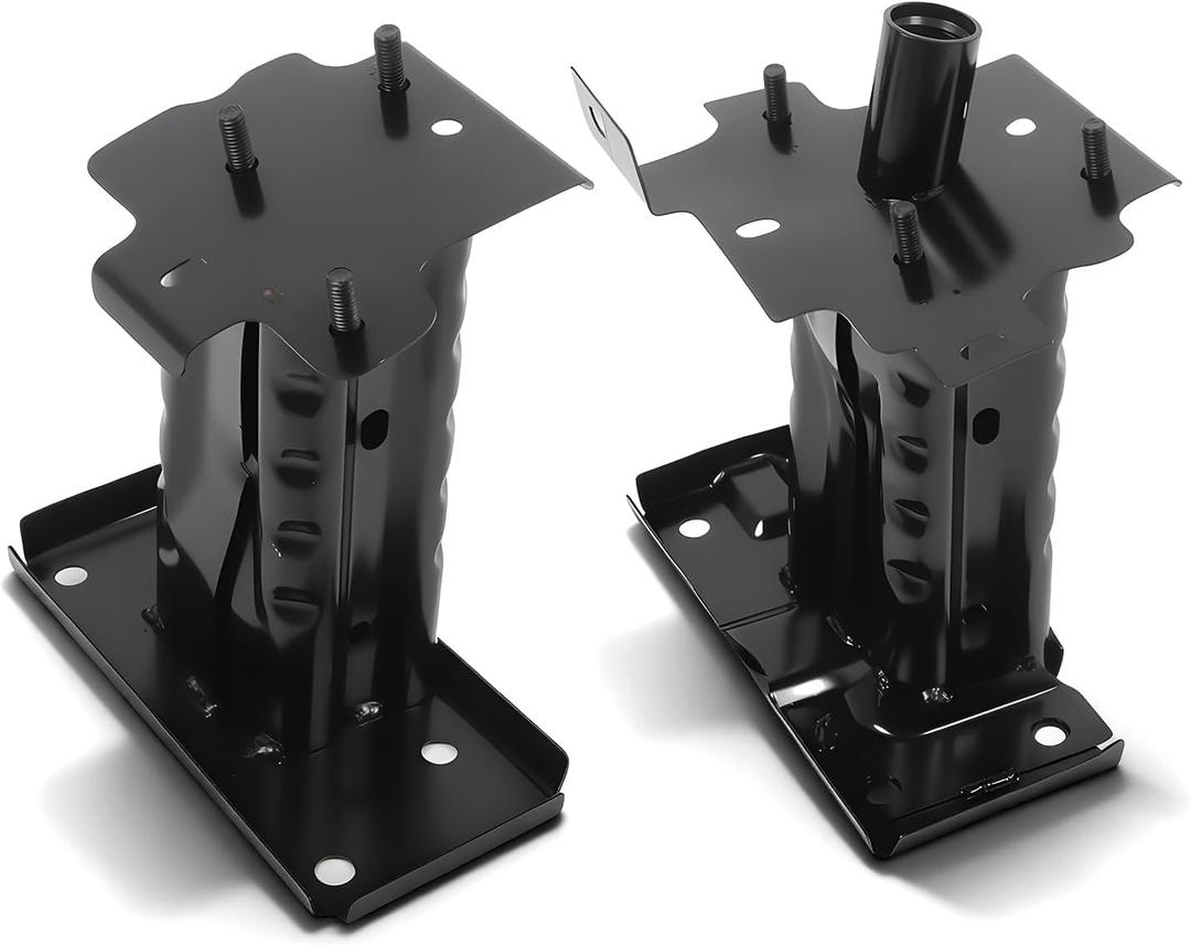 1 Pair Front Bumper Mounting Brackets Compatible with 2014-2019 Rogue Left and Right Side Black Bumper Bracket 622104BA0A 622114BA0A