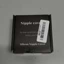 Bontierie 2025 Added Lift Ultra-Thin Seamless Nipple Covers Push up Sticky Adhesive Bras Solid Silicone Pasties for Women Cream, M