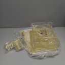 Lavatino Paper Letter Tray Organizer with File Holder, 4-Tier Desk Accessories & Workspace Desk Organizers with Drawer and 2 Pen Holder for Office Supplies (Gold)