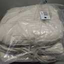 JAMPAYANG Chair Cushion, 4 Pack Chair Cushions for Dining Chairs, Chair Pads and Mat with Ties for Indoor Kitchen Seat and Desk (4 Count - 17 x 16 in, Beige)