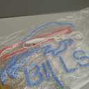 Buffalo Football Neon Signs Led Sign for Wall Decor Rugby Team Light Up Sign Suitable for Man Cave Office Bar Pub Wall Art Gifts for Teen Boys (Blue)