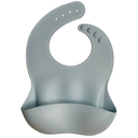 Silicone Baby Bibs for Eating - Sturdy Food-Grade Silicone Bibs for Babies Girl, Boy, Large Food Catcher, Clean & Put On Easily, Waterproof Toddler Feeding Essentials