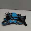 rabbitgoo Dog Harness No Pull with 2 Leash Clips, Adjustable Soft Padded, Reflective Oxford No Choke Pet Vest with Easy Control Handle for Large Dogs, Teal, L