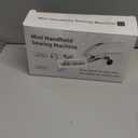 Upgraded Portable Mini Sewing Machine - USB C Cable, Quick Sewing for DIY, Fabrics, Clothes, Home & Travel (2 Power Modes)