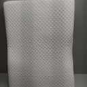 Contour Memory Foam Pillow Orthopedic Sleeping Pillows, Ergonomic Cervical Pillow for Neck Pain - for Side Sleepers, Back and Stomach Sleepers, Free Pillowcase Included (Firm & Queen) (24*15*4.8 inches), White)