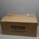 VEVOR Push Lawn Sweeper, 21inch Leaf & Grass Collector, Heavy Duty Thickened Steel Durable to Use with Large Capacity 3.5 cu. ft. Mesh Collection Hopper Bag, 2 Spinning Brushes