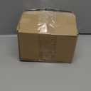 Bird Nest for Cage, Washable Clear Observation Small Bird House Hanging, Transparent Can Be Observed, Warm Birds Bed Plush Hut with Cotton Pads, Bite-Resistant, for Parakeet Parrots (Orange, Small)