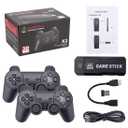 Steria Wireless Retro Game Stick, X2 4K HD HDMI Output 2.4G Wireless Controller Gamepad Built-in 30,000 Games Mini Plug and Play Arcade Video Home Emulators Game Console, Gift for Kids Adults