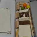 Wooden Kids Bow and Arrow Set - Safe for Ages 3+, Indoor & Outdoor Archery Gift Toys for Children, Boys & Girls, Includes 5 Arrows, 5 Fruit Targets, 1 Cotton Quiver