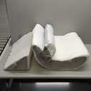 3PCS Wedge Pillow Set for After Surgery, 10-in-1 Adjustable Wedge Pillow for Acid Reflux Relief, Bed Wedge Pillows for Sleeping, Snoring & Back Pain Relief, Sit up Pillow for Bed, White