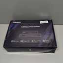 YuanLey 10 Port 2.5G PoE Switch Unmanaged, 8 x 2.5G Base-T PoE Ports, 2 x 10G SFP, IEEE802.3af/at, 120W, Compatible with 100/1000/2500Mbps, Metal Fanless, VLAN, Rack Mount 2.5Gbe Network Switch