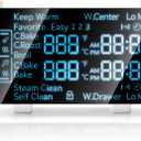 New DE07-00130A Range LED Display Board Fit for Samsung Electric Range - Oven/Stove, Better Than Oem Quality, Fits Model NE59J7850WS NE59J7850WG NE59J7750WS NE59J7850WS