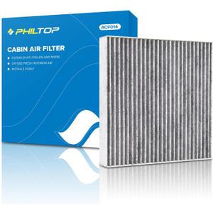 PHILTOP ACF014 (CF11182) Premium Cabin Air Filter, Replace for CR-V 2017-2021, Civic 2016-2021, RDX 2019-2021, Fit 2009-2020, Clarity 2017-2021, Insight 2010-2021, CR-Z 2011-2016, TLX, HR-V PHILTOP ACF014 (CF11182) Premium Cabin Air Filter, Replace for CR-V 2017-2021, Civic 2016-2021, RDX 2019-2021, Fit 2009-2020, Clarity 2017-2021, Insight 2010-2021, CR-Z 2011-2016, TLX, HR-V