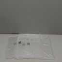 YUNEASELF Clear Cabinet Organizer: Acrylic Shelf Riser Set of 4 for Kitchen Pantry Organizers and Storage - Countertop Spice Rack for Cabinet - Stackable Display Shelf Decor for Gift