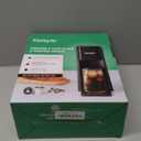 Tastyle Mini Hot and Iced Coffee Maker Single Serve, for K Cup and Ground, 6 to 14 Oz Brew Sizes, with Recipe Book, for Home, Travel, RV, Office and Dorm, Violet