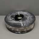 250 ft C9/E17 Christmas Light Sockets Set Spool Outdoor UL Listed C9 Sockets Lights Patio String C9 Strands Bulk C9 Christmas Light Cord for Patio Event Lighting- 12 Spacing Wire(White)