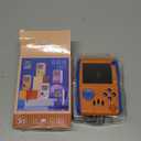 Portable Handheld Games Retro Mini Video GamesHandheld Game Console with 666 Classical FC Game 3.0" Color ScreenBirthday for Boys Girls and Adults (S1-Orange)