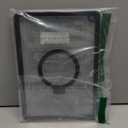 VENINGO iPad 9th Generation Case,iPad 8th Gen Case, iPad 7th Gen Case, iPad 10.2 Case, Foldable Kickstand Ring Translucent Matte Slim Thin Not Yellow Shockproof Protective Tablet Cover, Black