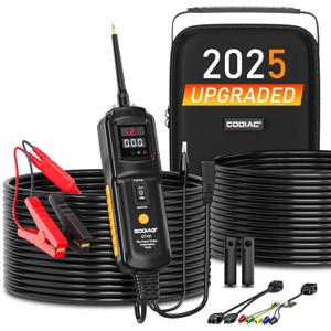 GODIAG Power Circuit Probe Tester, Auto Short Circuit, Relay Fuse Tester, Voltage Tester, 6V 40V DC Auto Electrical System Test Tool Kit, Diode Resistance Check for Motorcycle Trucks