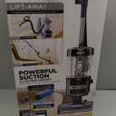 Shark Lift-Away Upright Vacuum with Powerfins, Self-Cleaning Brushroll, Anti-Allergen Complete Seal Technology, No Hair Wrap, LED Headlights, and Advanced Swivel Steering, Eggplant, ZD201