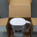 Brita Large Water Filter Pitcher for Tap and Drinking Water with SmartLight Change Indicator, Includes 1 Standard Filter, BPA-Free, Lasts 2 Months, 10-Cup Capacity, Bright White