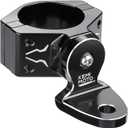 KEMIMOTO 2PCS Whip Light Mount, Heavy Duty CNC Machined Aluminum 360 Adjustable UTV Whip Mount, Fit 1.75"-2" Roll Bar, Fit Light Flag Antenna