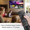 Universal for Samsung TV Remote Control Replacement, Compatible for All Samsung Remote Control for Smart TV Compatible with All S-amsung Smart Curved Frame QLED LED LCD HDTV Series TVs