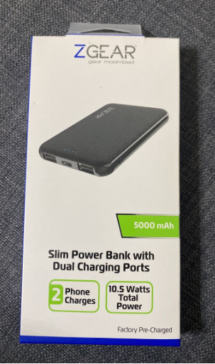 ZGEAR 20,000 mAh High Capacity Power Bank With LCD Display