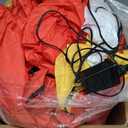 12 Ft Ht x 14 Ft L Giant Christmas Inflatables Santa Elf Ride Dinosaur Holding Candy Cane Christmas Blow Up Yard Decorations Built-in LEDs Christmas Decorations Outdoor Party Holiday Xmas Decor Lawn