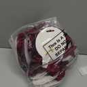 Daifunli 16 Pcs Christmas Cabinet Bows DIY Kitchen Velvet Cabinet Ribbons Bows for Kitchen Dining Door Home Holidays Decoration(Burgundy,Velvet)