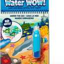 Melissa & Doug On The Go Water Wow! Mess Free Coloring Book, Reusable Water-Reveal Activity Pad, Under The Sea, Travel Toys, Party Favors, for Toddlers & Kids Ages 3+ - FSC Certified, 1 Count
