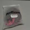 PetBonus Rope Double Dog Leash, No Tangle Dual Dog Leash, Reflective Walking Training Lead with Two Comfortable Padded Handles, 2 Dog Leash Coupler for Small Medium Dogs (1/3" x 6.5FT, Pink)