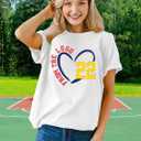 Women Basketball Shirt The Logo 22 Basketball Player Tee Basketball Mom Shirts Basketball Lover Gifts Tops (L)