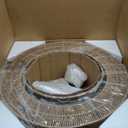 24 Boho Large Rattan Chandelier Light Fixture,6-Light Large Hand Woven Pendant Light Fixture Farmhouse Rustic Chandeliers for Kitchen Bedroom, Dining Room, Living Room, Hallway, Foyer (24 inch Brown)